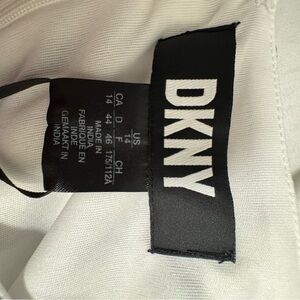 DKNY Blue and White Floral Dress